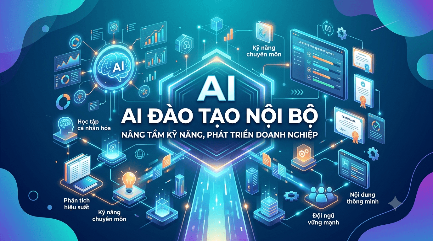 AI Đào Tạo Nhân Viên: Giải Pháp Nâng Cao Hiệu Quả Đào Tạo Nội Bộ Cho Doanh Nghiệp