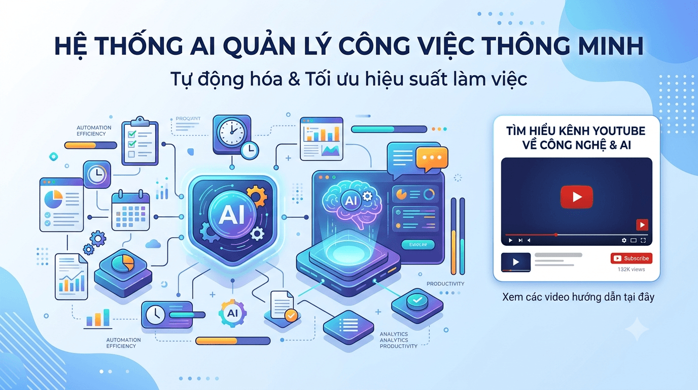 AI Quản Lý Công Việc Là Gì? 10 Công Cụ AI Giúp Tăng Hiệu Suất Làm Việc Hiệu Quả
