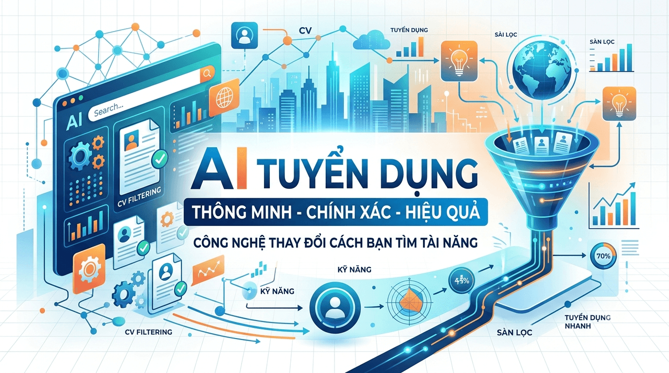 AI Tuyển Dụng Là Gì? Cách AI Đang Thay Đổi Quy Trình Tuyển Dụng Doanh Nghiệp