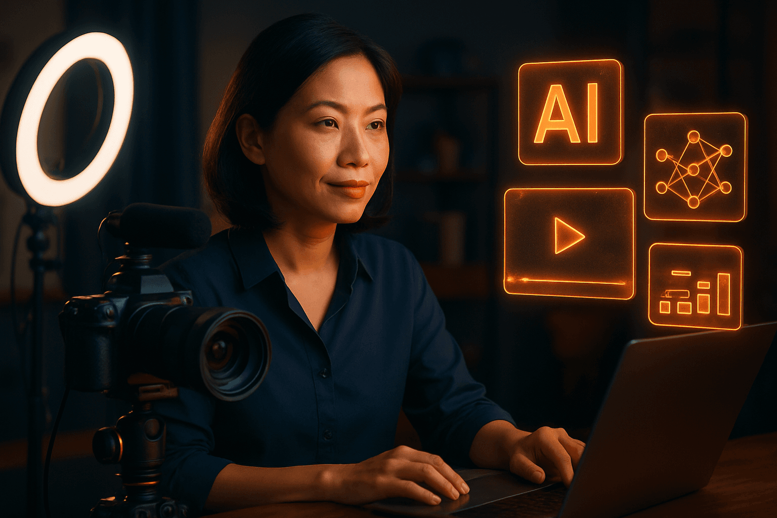 Sản Xuất Video YouTube Bằng Công Cụ AI