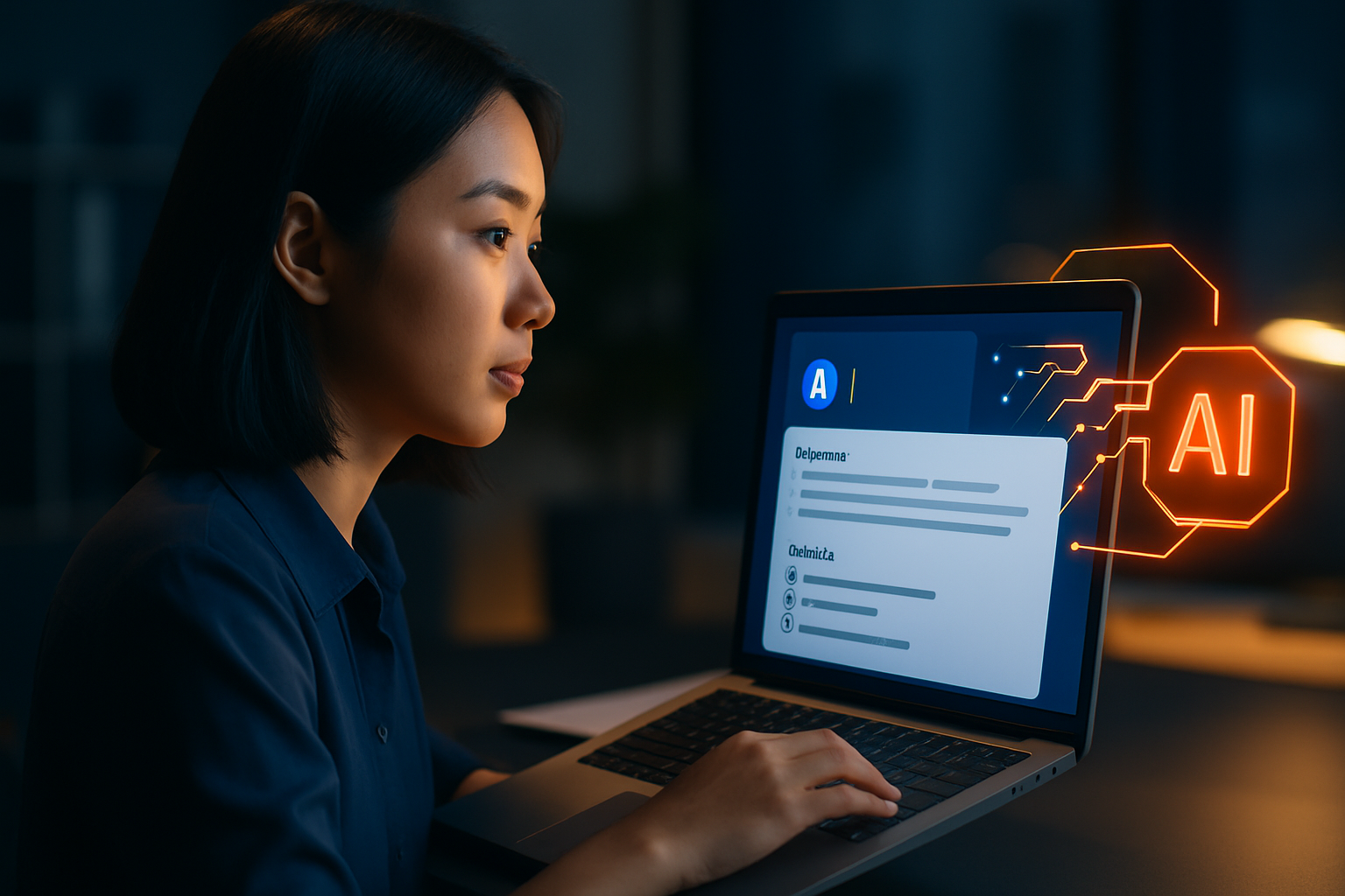 Giao diện Notion AI đang tự động tóm tắt cuộc họp và tạo danh sách công việc