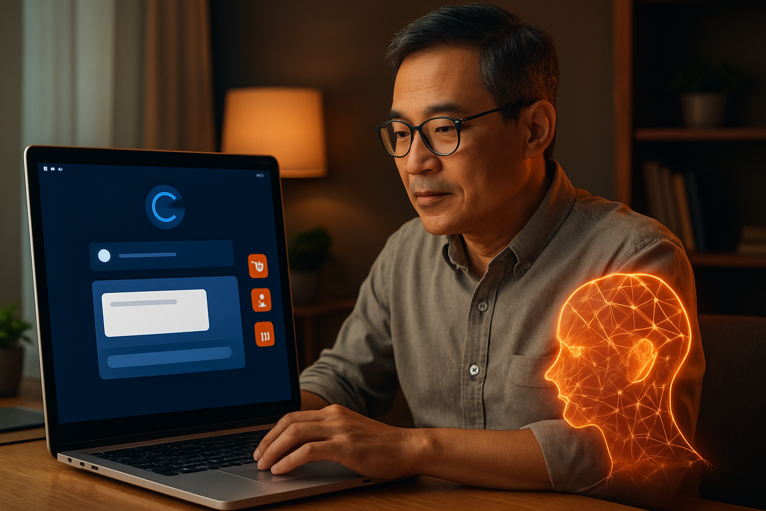 Giao diện chính của Gemini AI với ô chat và các tính năng nổi bật