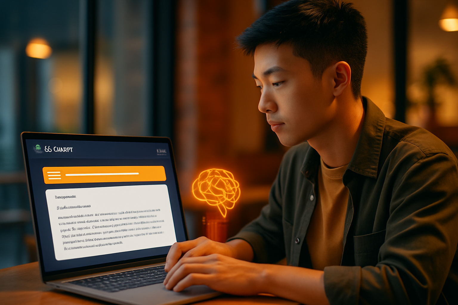 Screenshot giao diện ChatGPT đang soạn email chuyên nghiệp tiếng Việt, có highlight phần prompt và kết quả