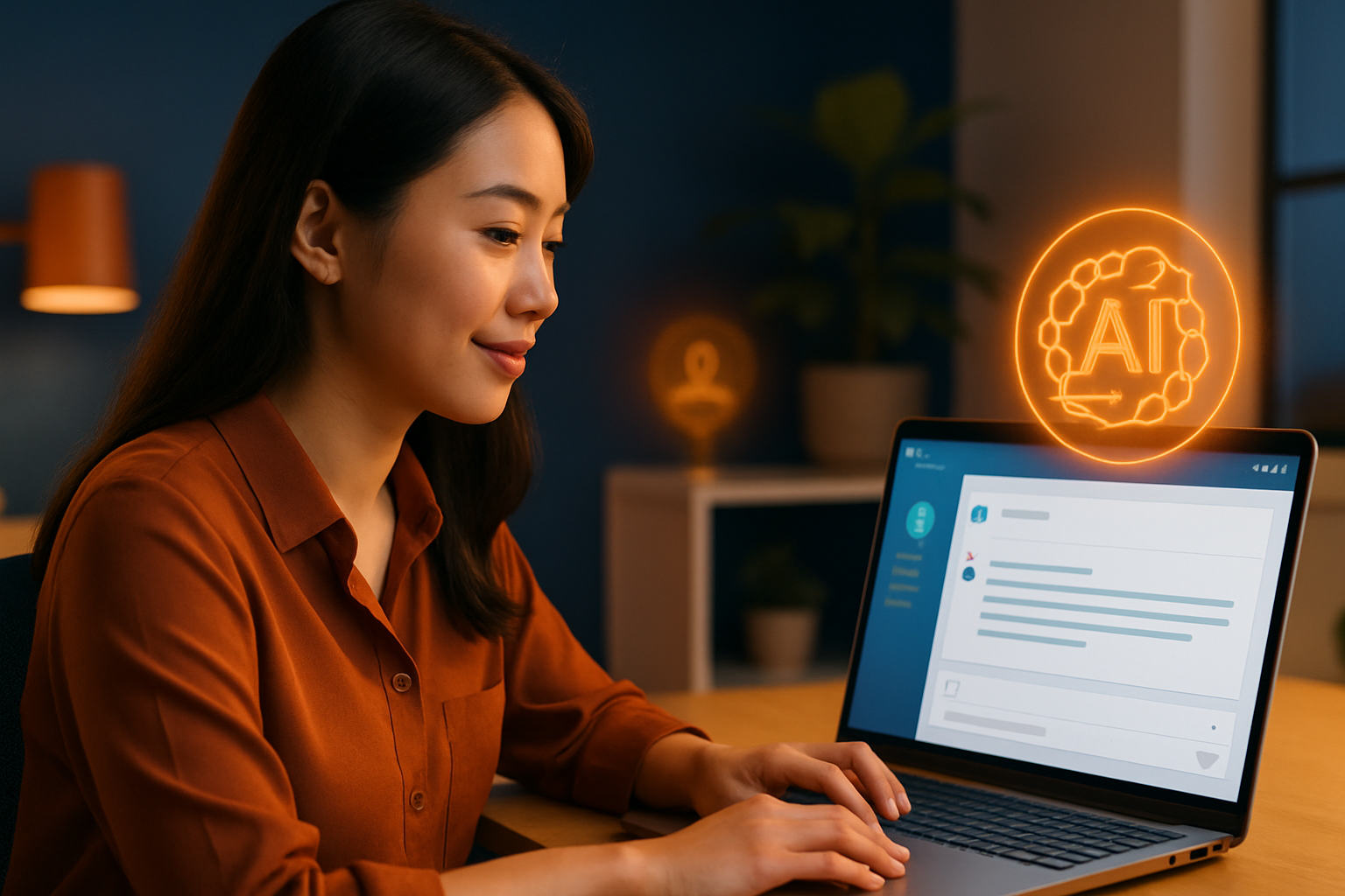 Ảnh chụp màn hình giao diện ChatGPT đang soạn email với prompt tiếng Việt, giao diện sáng, chuyên nghiệp