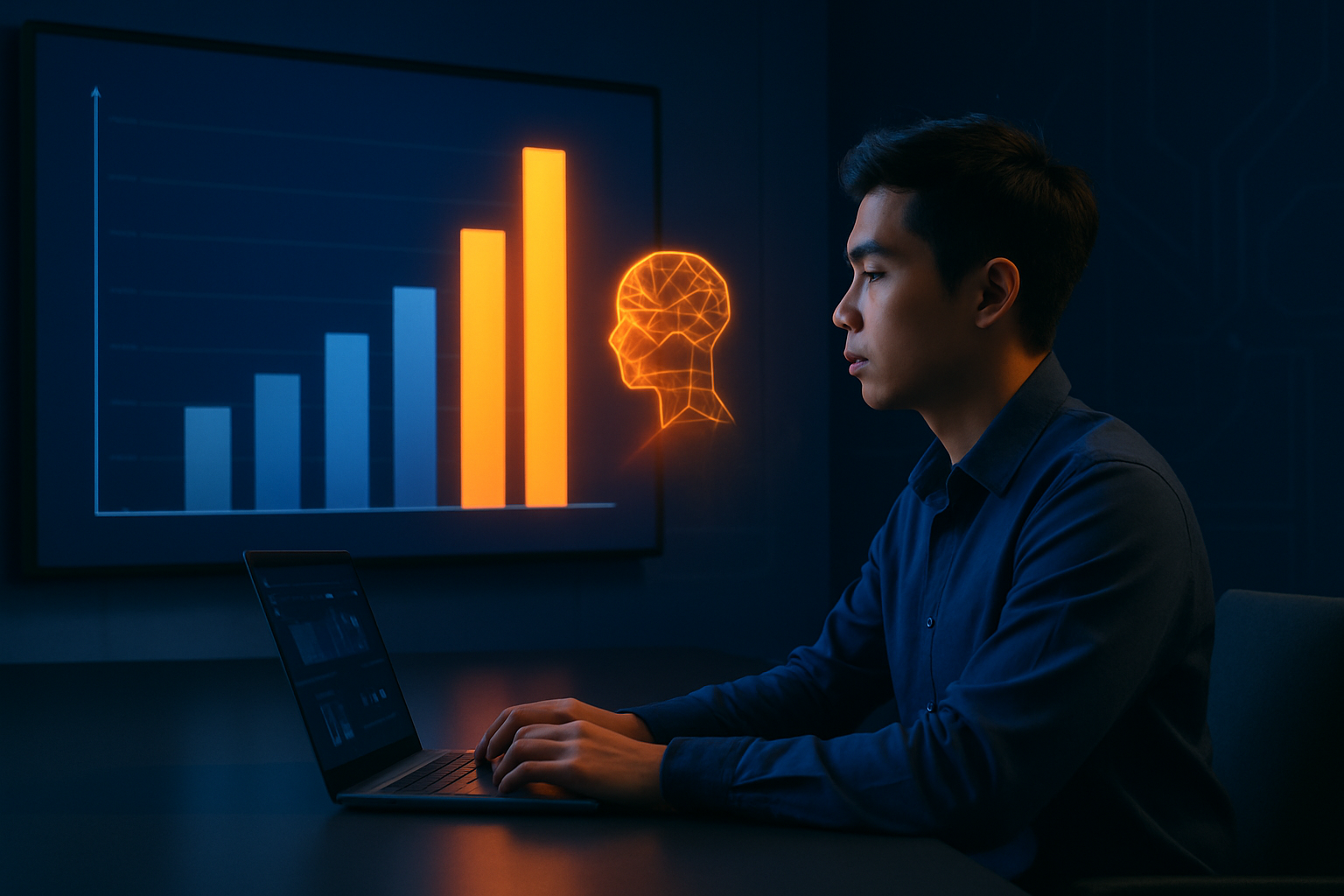 Biểu đồ so sánh ROI giữa AI miễn phí và trả phí cho doanh nghiệp SME