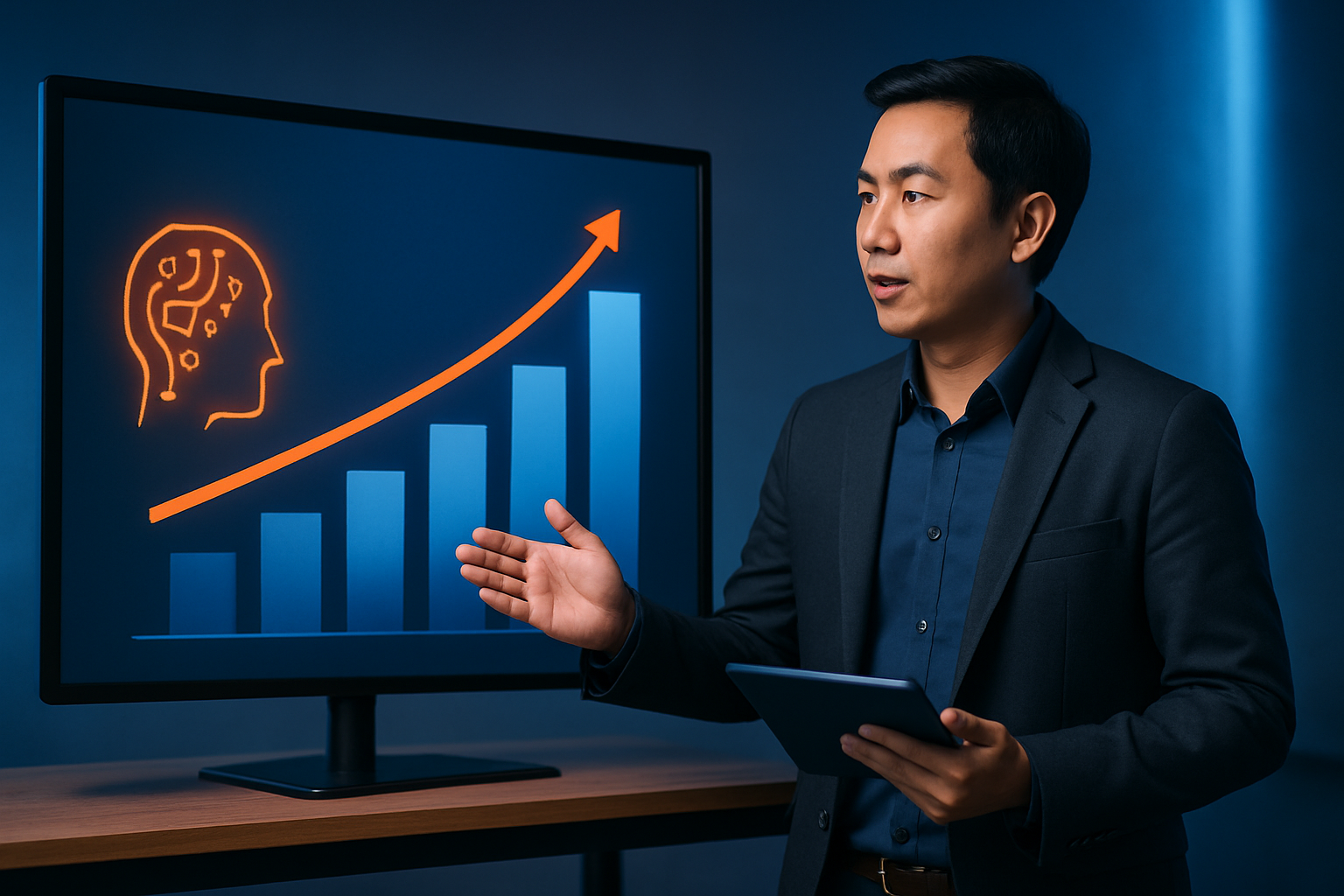 Biểu đồ thể hiện sự tăng trưởng nhu cầu tuyển dụng AI tại Việt Nam 2024-2026
